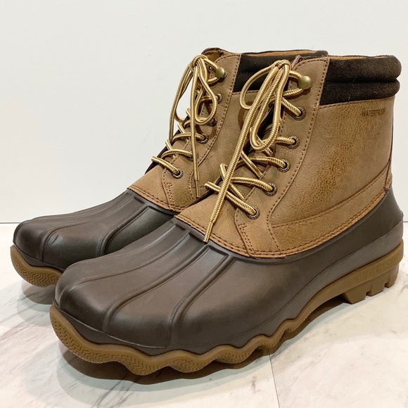 sperry brewster waterproof duck boot